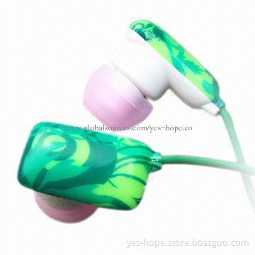 Colorful Earphones for Mobile Phones with 10mm Speaker Diameter